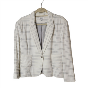 Jules & Leopold Nautical Knit Blazer Jacket, Coastal Classy, Size XL